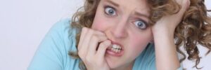 stressed woman