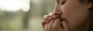 crying woman