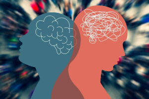 two minds thinking in different ways