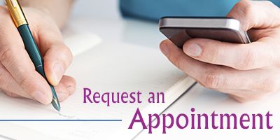 request an appointment graphic