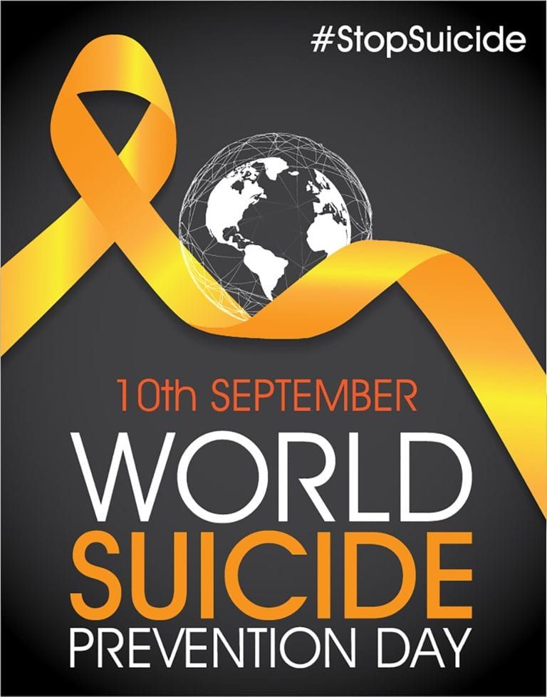 Banner for World Suicide Prevention Day September 10th