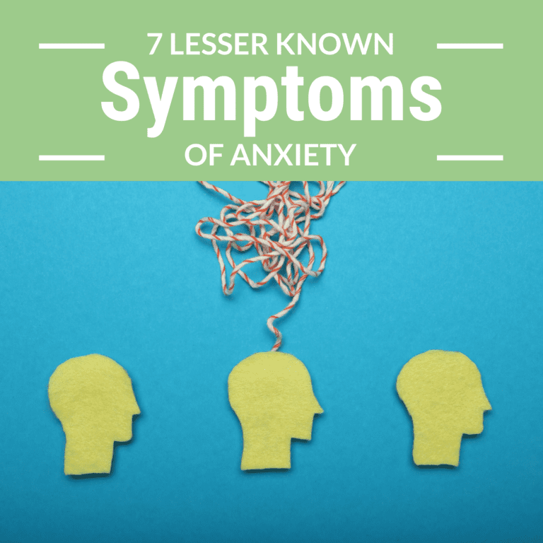 7 Lesser Known Symptoms of anxiety