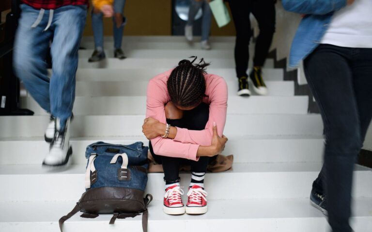 Student Depressed in School