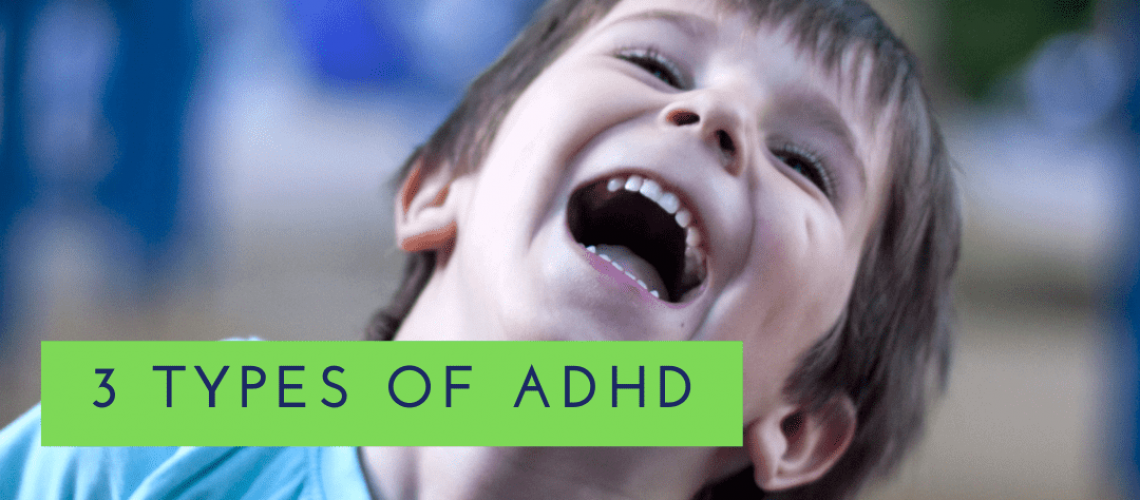 3 types of ADHD treated by an ADHD therapist