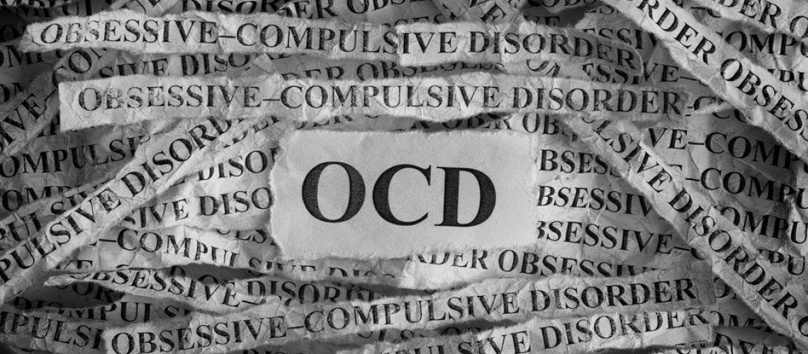 strips of paper with the words obsessive compulsive disorder
